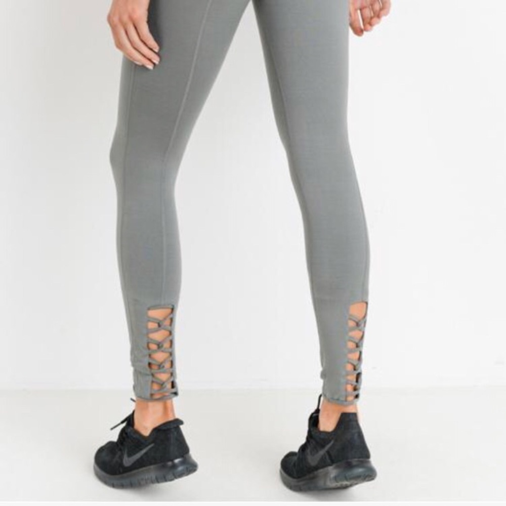 Sage Criss-Cross Yoga Pants